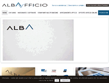 Tablet Screenshot of albaufficio.com